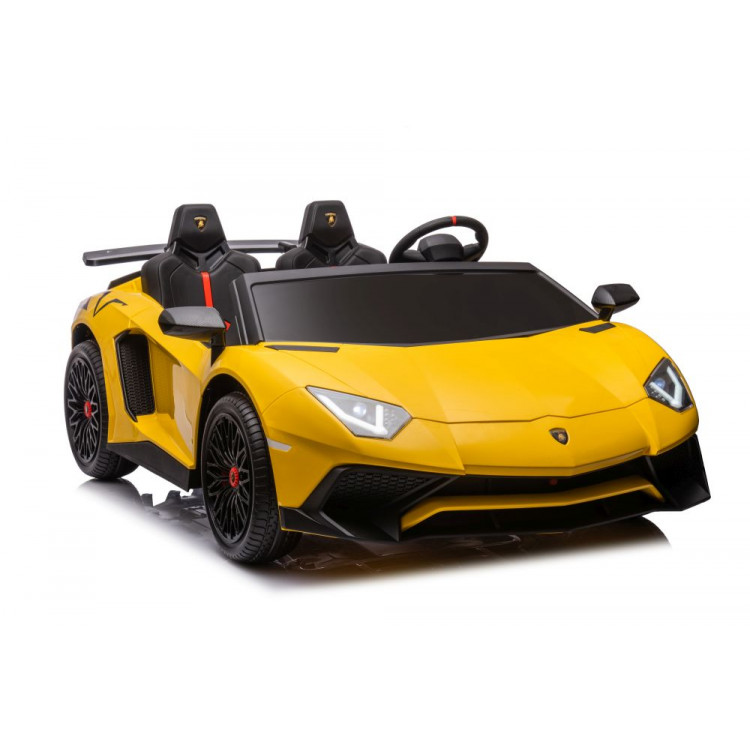 Elektrické autíčko Lamborghini XXL - 200W 24V - dvojmiestne - žlté
